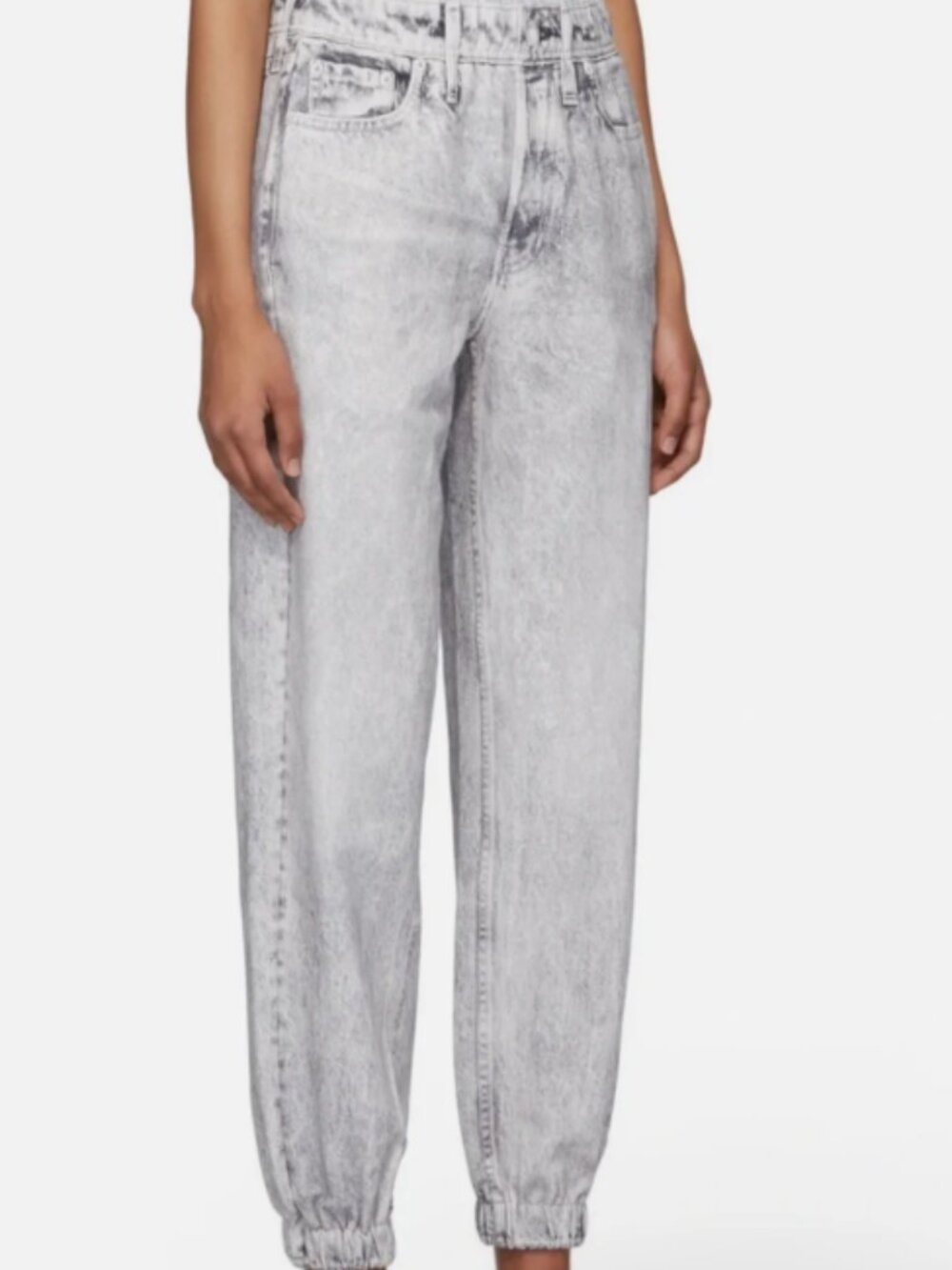 rag & bone Miramar Terry Jogger Pant Jeans - Acid Wash